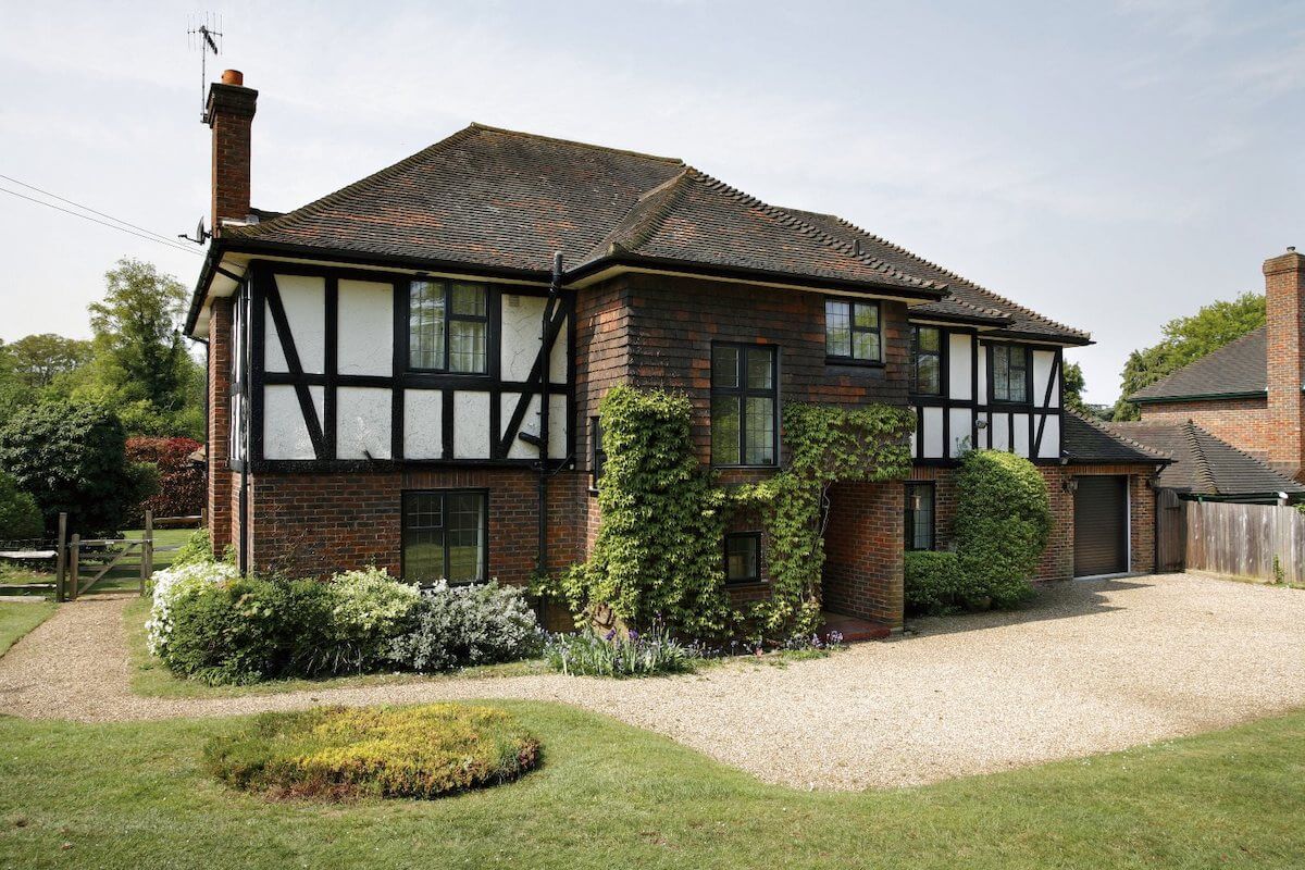 black aluminium windows