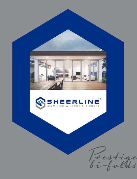 sheerline prestige bifold doors brochure cover