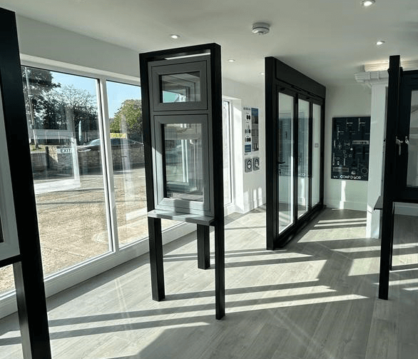windows in energy efficient homes showroom