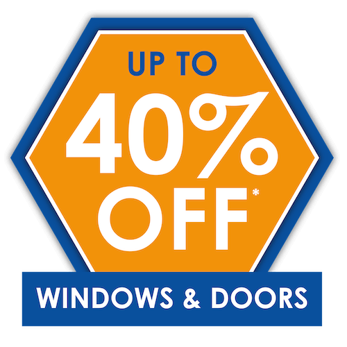 Up to 40% Off Windows & Doors